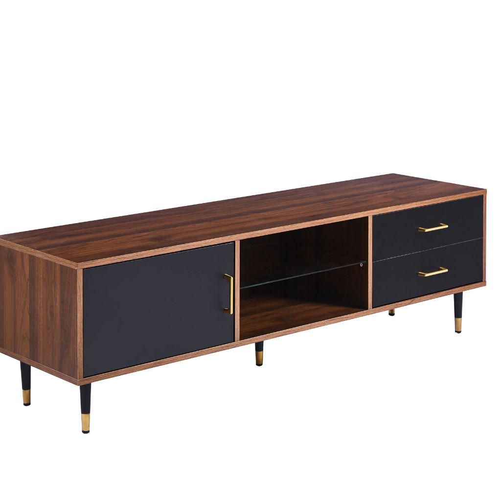 Rack de TV Moderno y vidrio