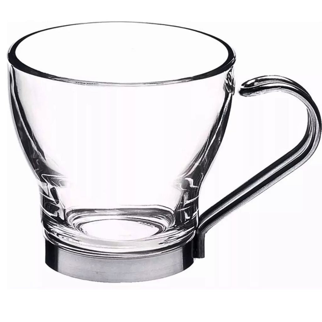 Set de 6 Tazas de Café 100 ml Vidrio Templado Allegra