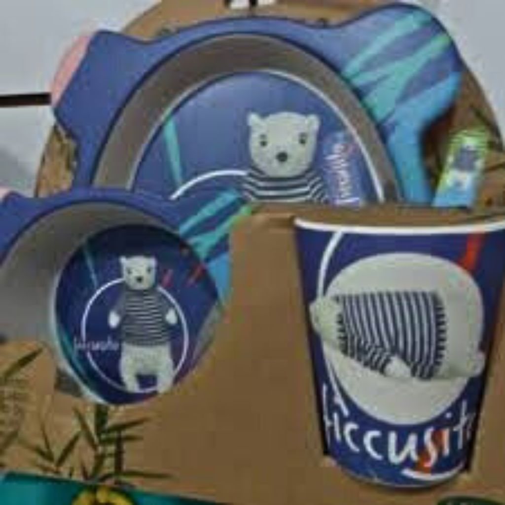 Set alimentación de Fibra de Bambú Ficcus