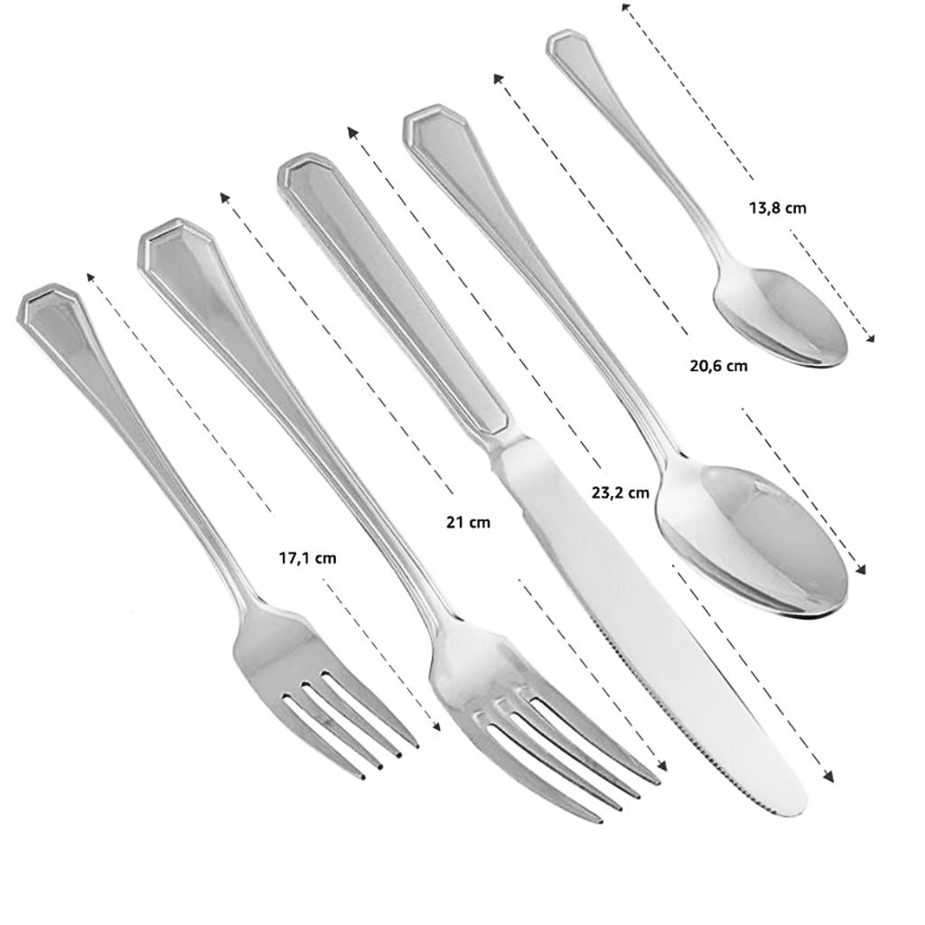 Set Cubiertos 30 piezas Bristol Krons