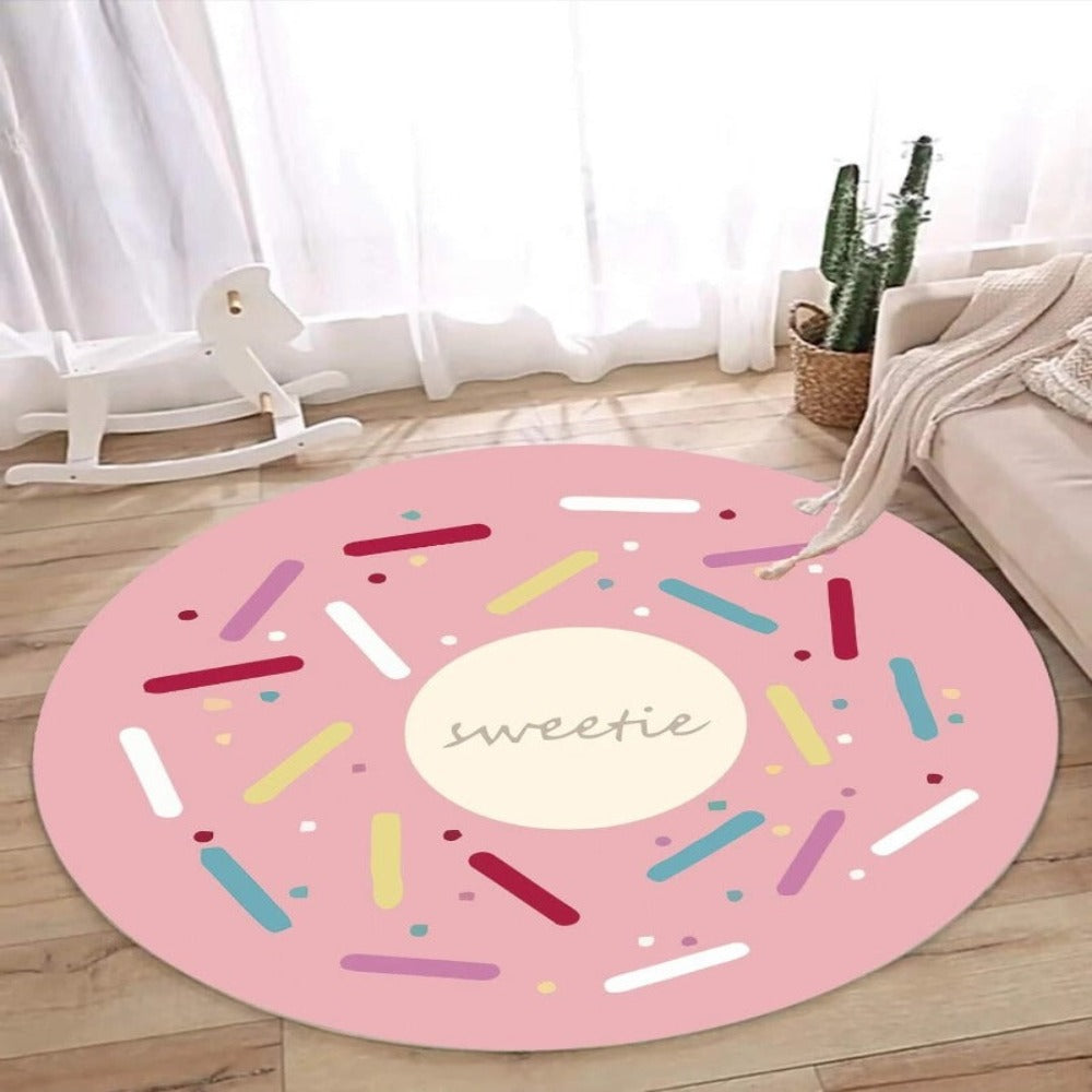Alfombra redonda Donut