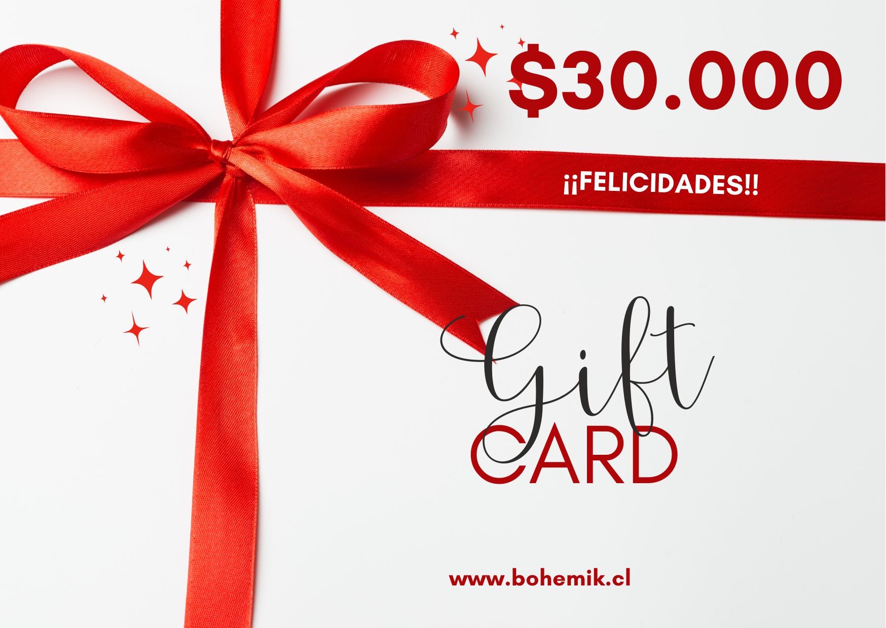 Gift Card Bohemik Felicidades
