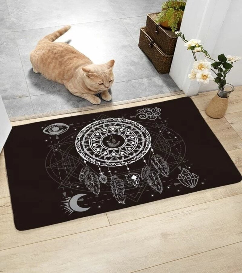 Limpiapiés alfombra atrapasueños