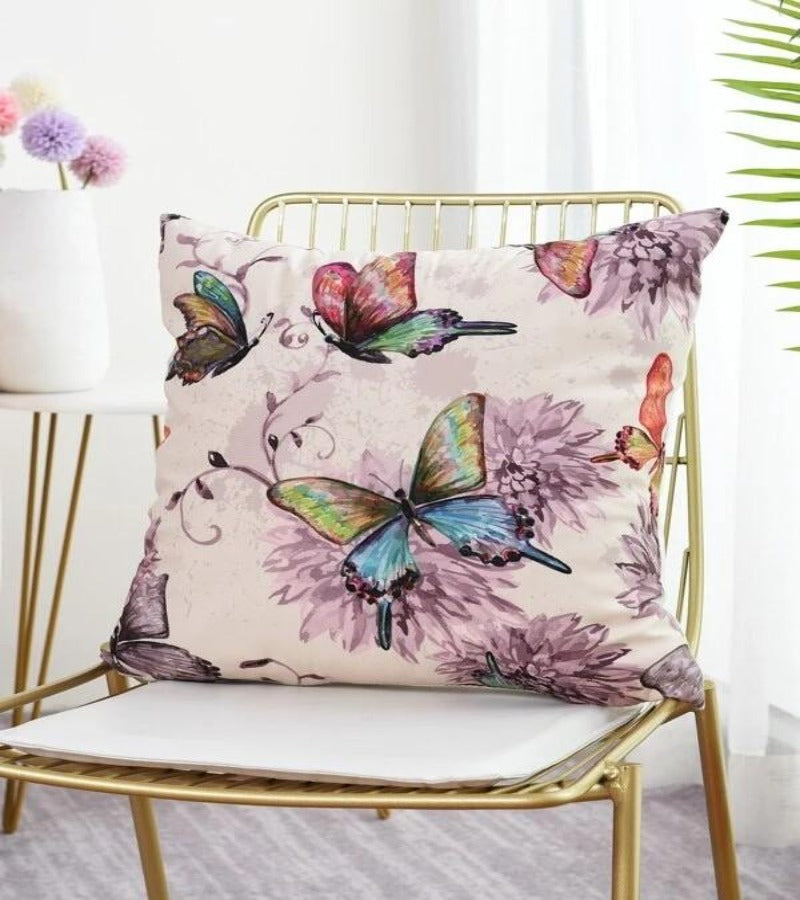 Cojín Estampado de Mariposa
