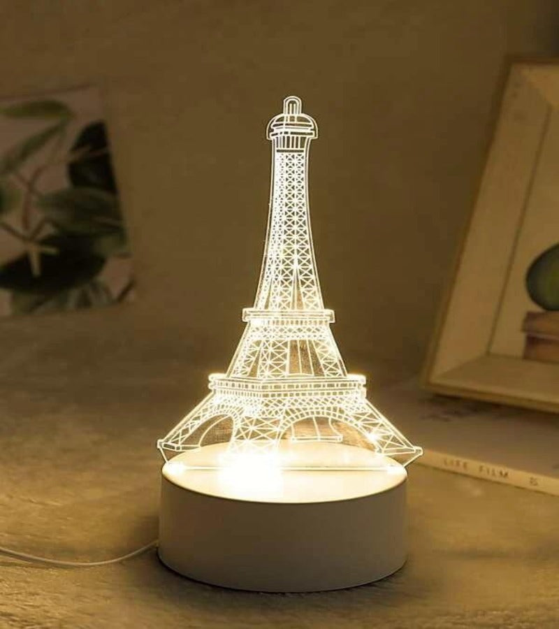Luz led nocturna Torre Eiffel