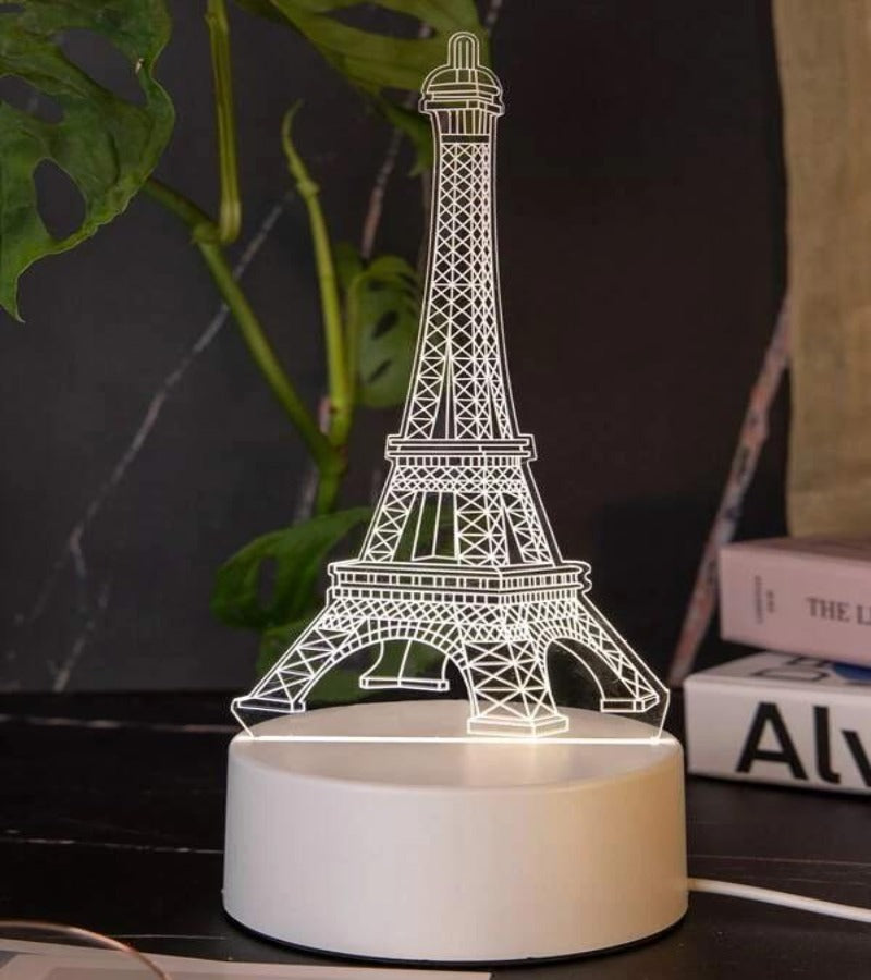 Luz led nocturna Torre Eiffel