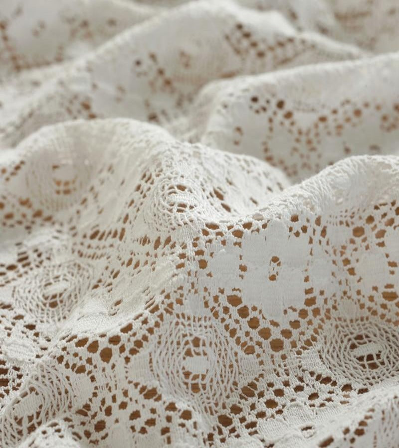 Mantel rectangular crochet