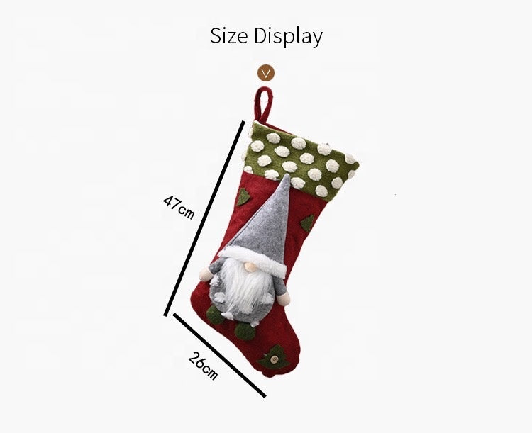 Pack 3 Botas de Navidad Viejo Pascuero