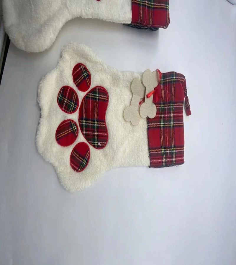 Pack 2 Botas Navidad Patas de Perrito y Gatito