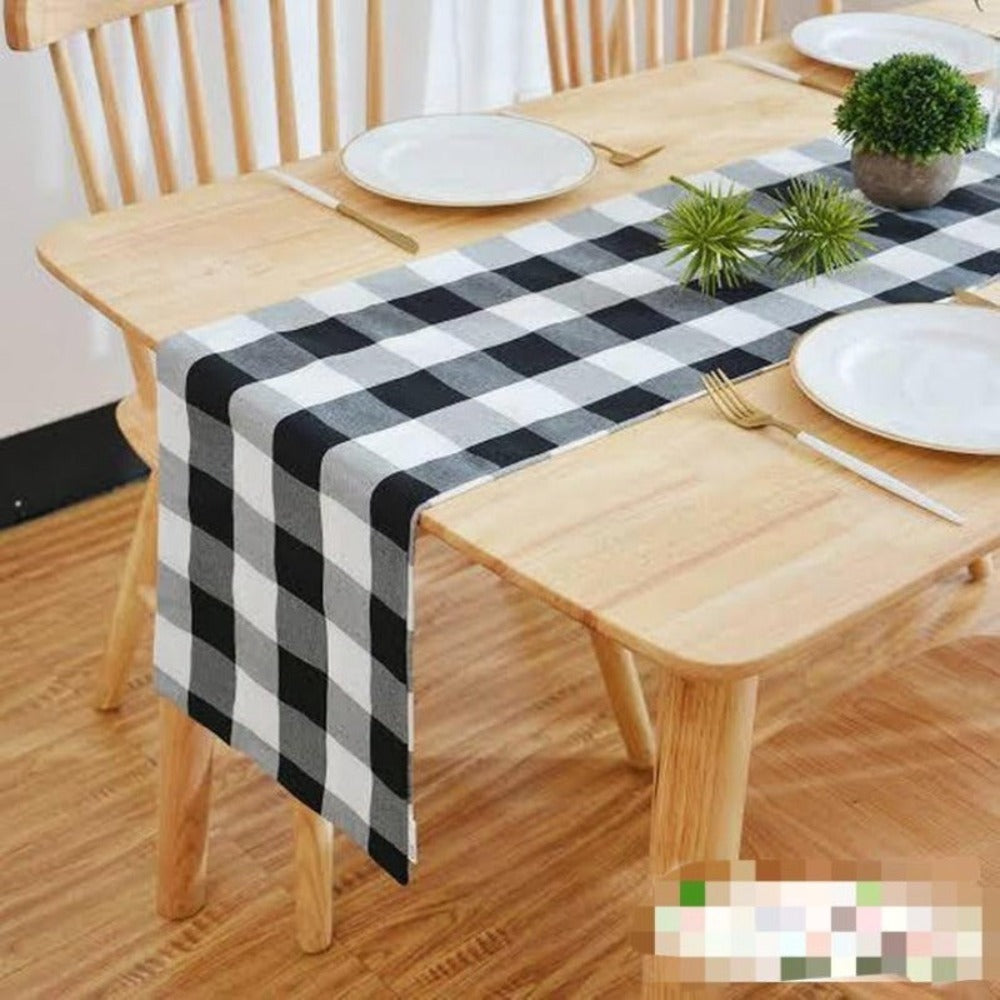 Camino de Mesa Caridad reversible de 176 cm x 35 cm NAVIDAD