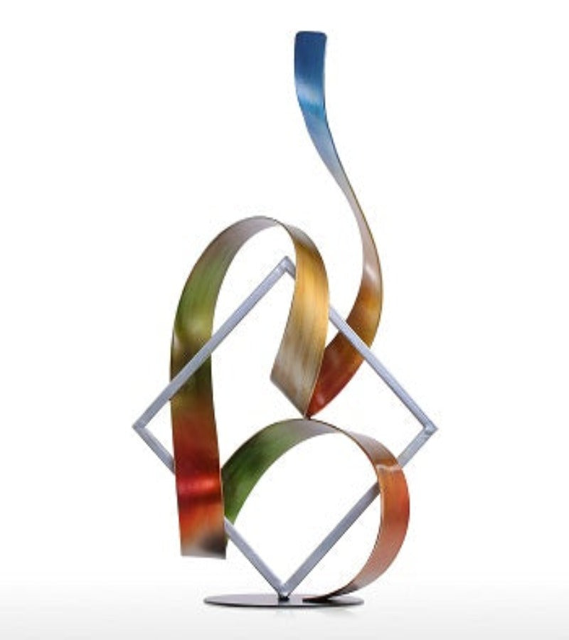 Adorno Escultura Moderna Abstracta
