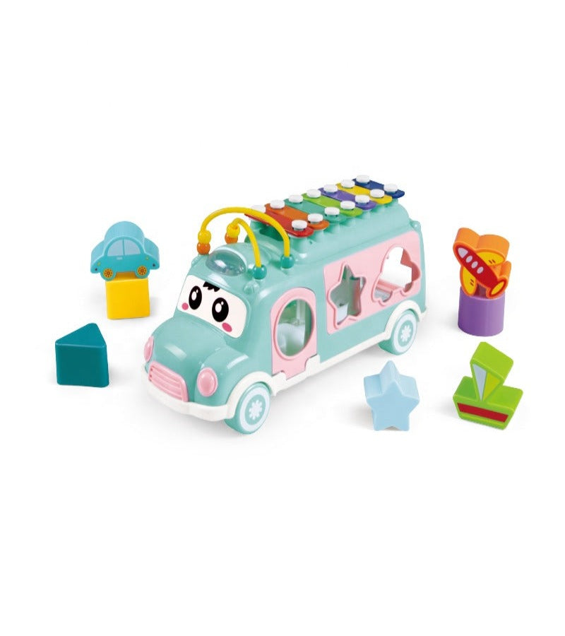 Bus Xilófono con Piezas Encaje