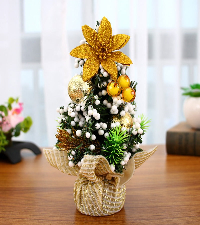 Pack de 3 Arbolitos de Navidad Mini de 22 cm