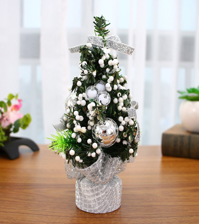 Pack de 3 Arbolitos de Navidad Mini de 22 cm