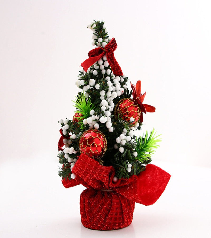 Pack de 3 Arbolitos de Navidad Mini de 22 cm