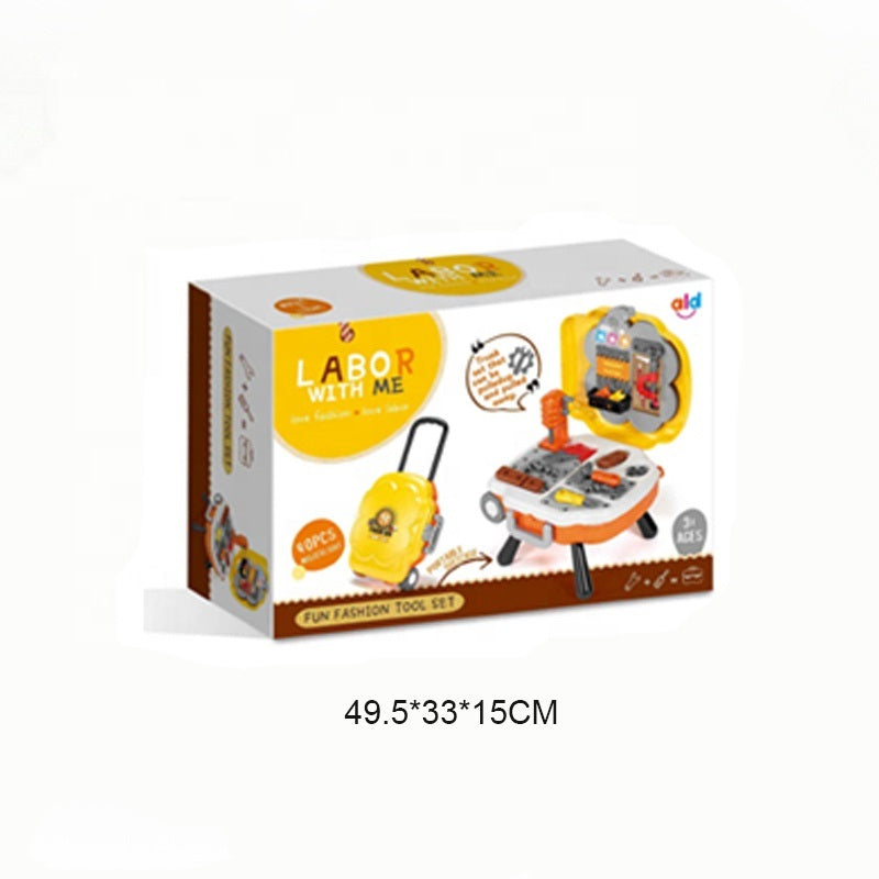 Maleta Set Herramientas con Sonido y luces, 40 Piezas