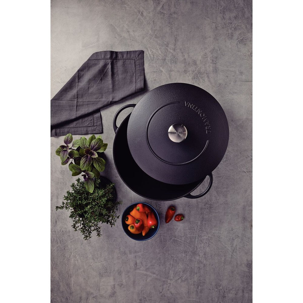 Cacerola en Hierro Esmaltado de 24 cm 4 L Tramontina Trento