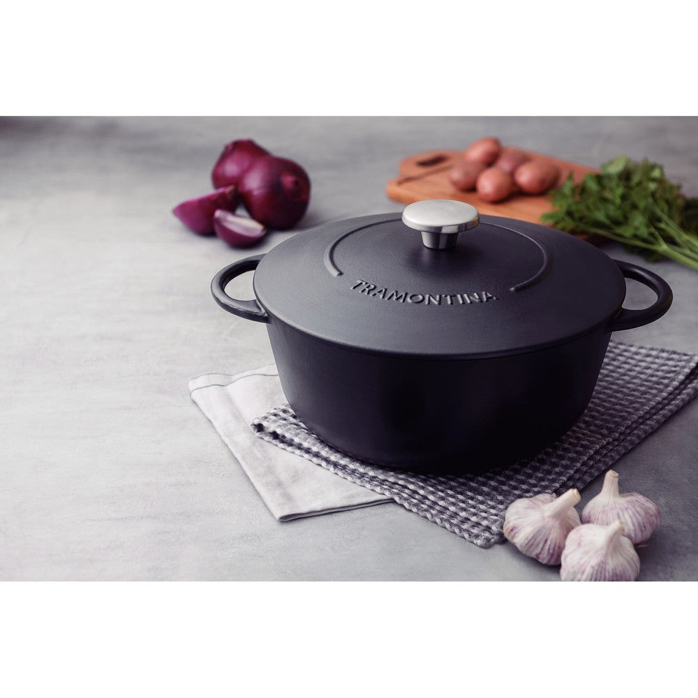Cacerola en Hierro Esmaltado de 28 cm 6 L Tramontina Trento