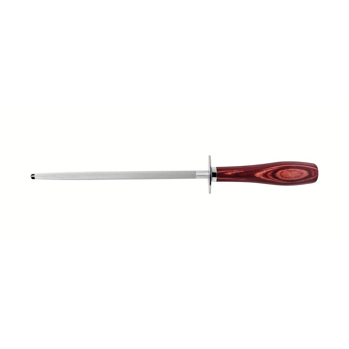 Kit para Asado Tramontina de Acero Inoxidable Mango Rojo Polywood con Estuche de Madera 4 Piezas