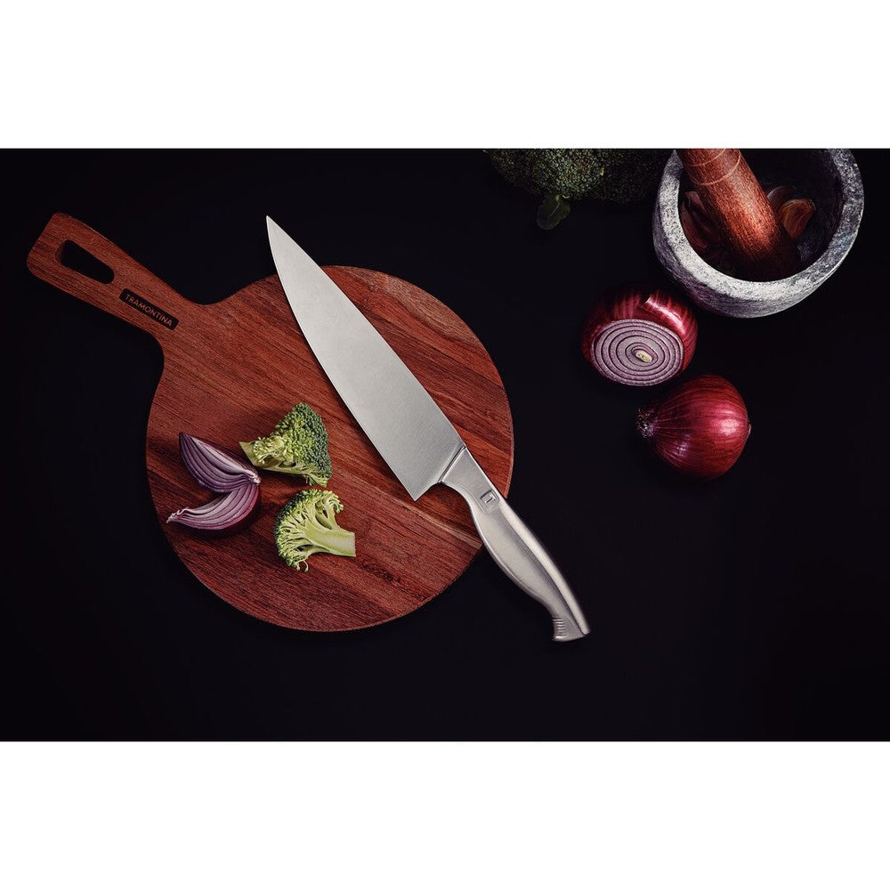 Cuchillo Chef Tramontina Sublime en Acero Inoxidable 8"