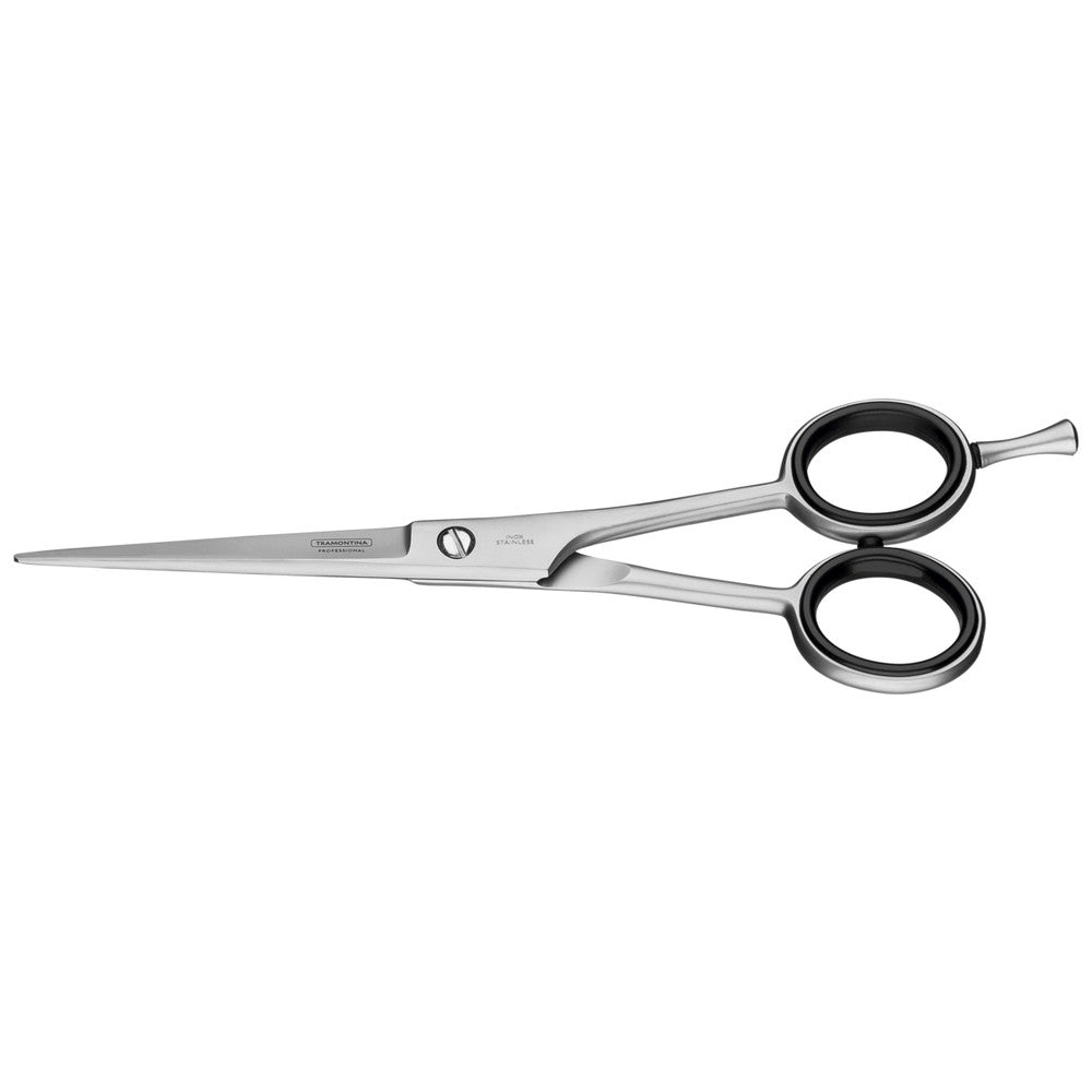 Tijera para cabello Tramontina de acero inoxidable con filo láser, 6"