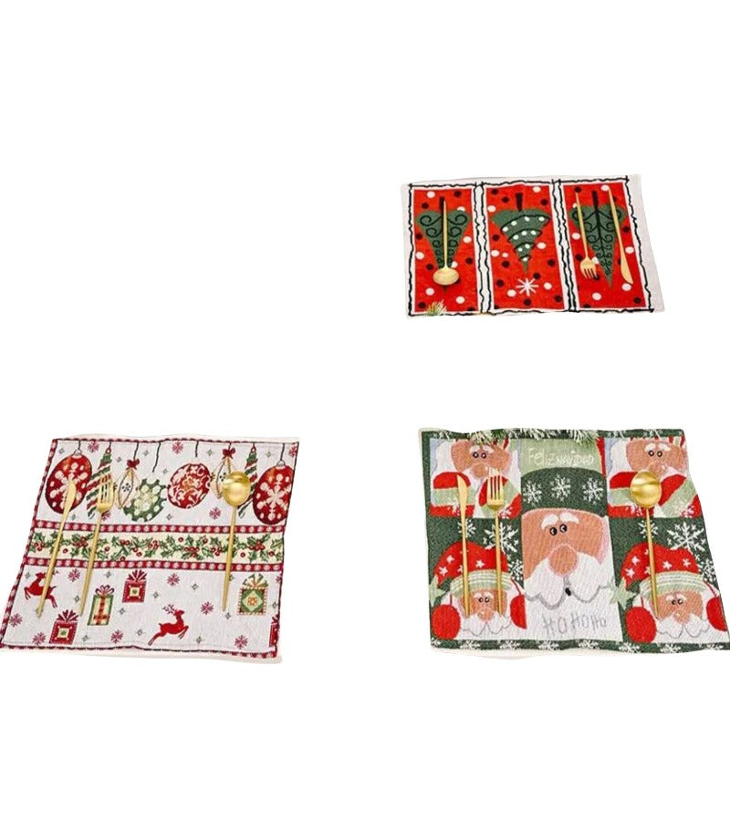 Set de 6 Individuales Navideños