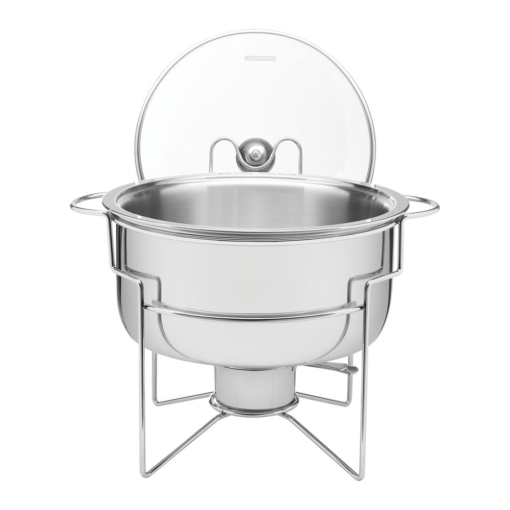 Rechaud baño maría de acero inoxidable de 7 l con hornalla