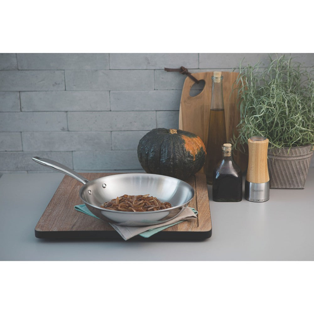 Molinillo Tramontina Realce para sal o pimienta de bambú y acero inoxidable con molino de cerámica