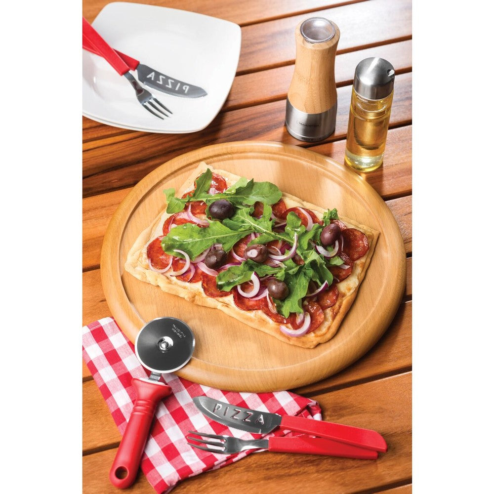 Molinillo Tramontina Realce para sal o pimienta de bambú y acero inoxidable con molino de cerámica