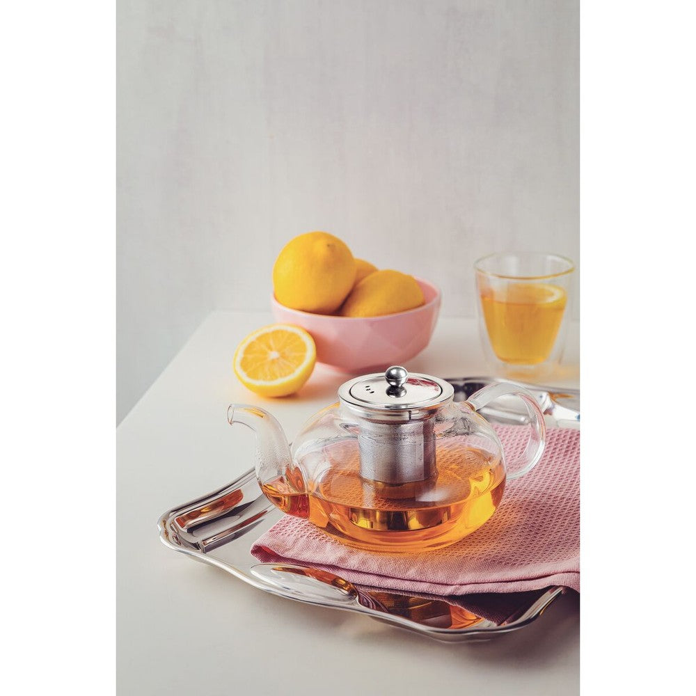 Jarra para té de vidrio y acero inoxidable con infusor de 1l Tramontina