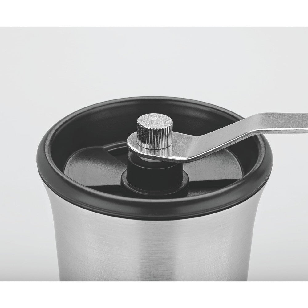 Molinillo para café de acero inoxidable con cuerpo de acrílico con molino de cerámica Tramontina