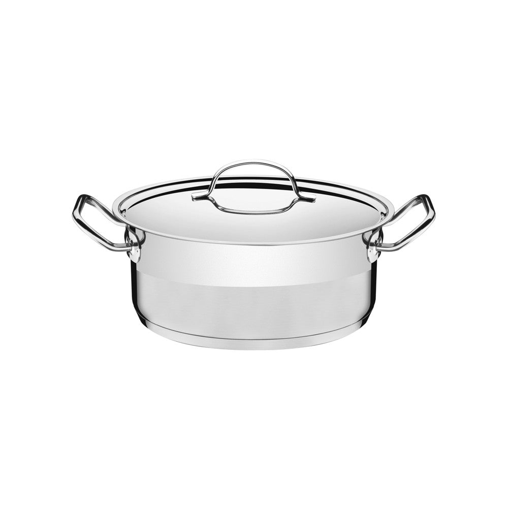 Cacerola de Acero Inox. 20 cm 2,9 L Tramontina Profesional.
