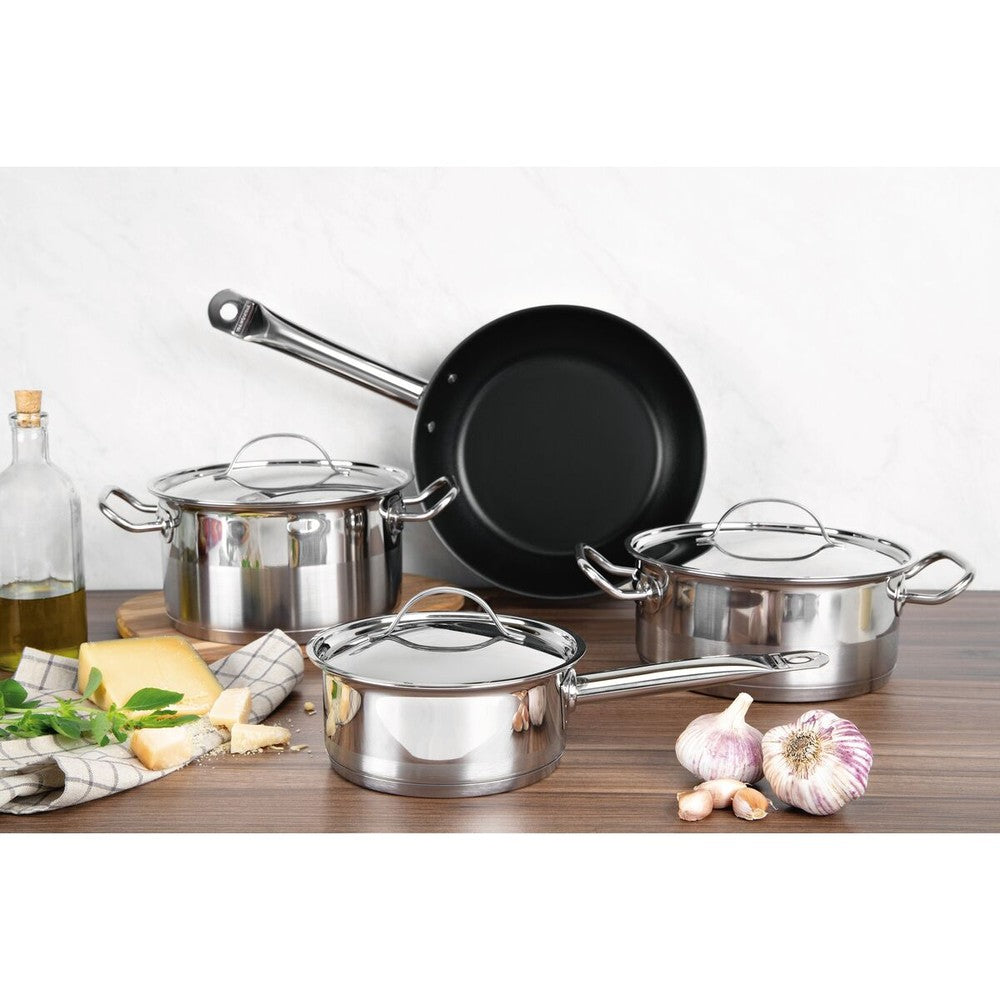 Cacerola de Acero Inox. 20 cm 2,9 L Tramontina Profesional.