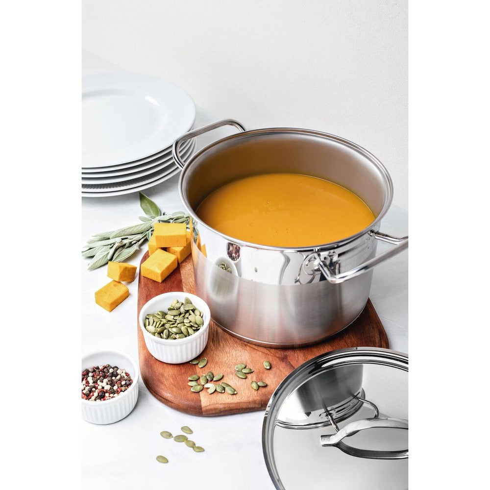 Olla Alta de Acero Inox. 28 cm 11,9 L Tramontina Profesional