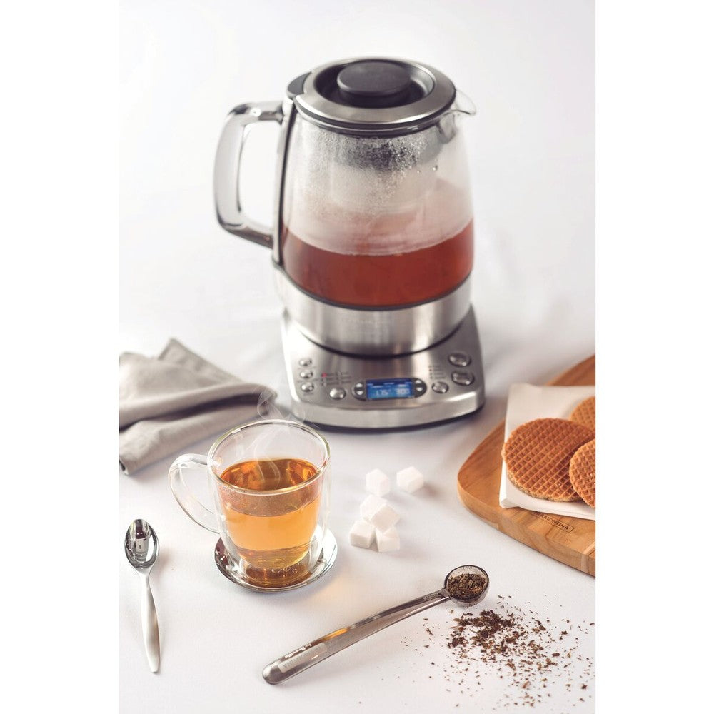 Juego de tazas Tramontina para café y té vidrio doble con asas 2 piezas