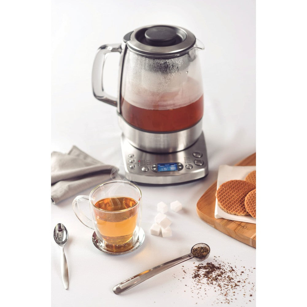 Juego de tazas Tramontina para café y té vidrio doble con asas 2 piezas