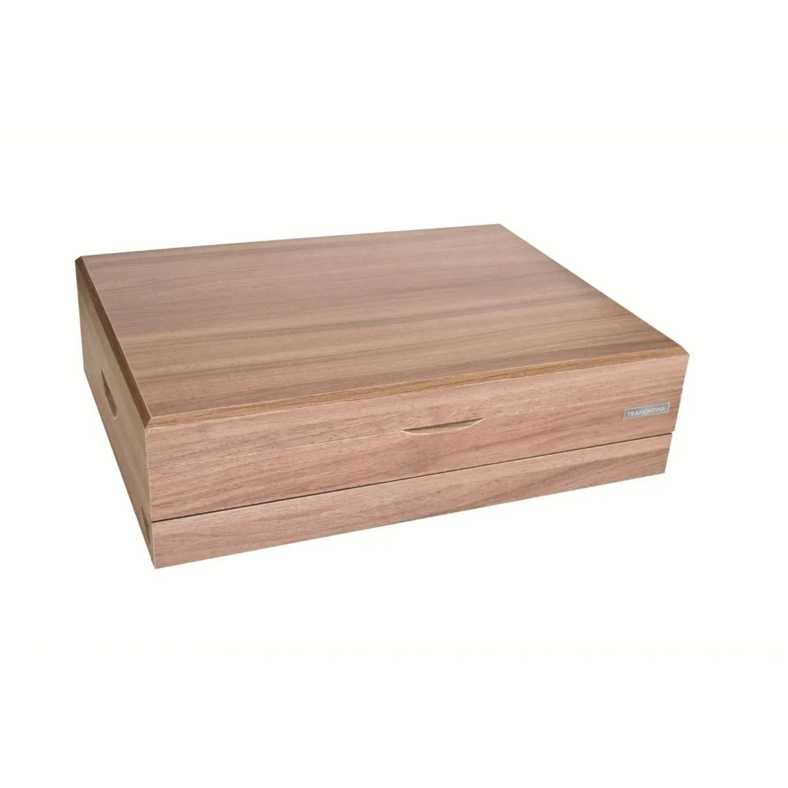 Juego de cubiertos de 130 piezas Tramontina Classic de acero inoxidable con cuchillos de mesa forjados, terminación brillante