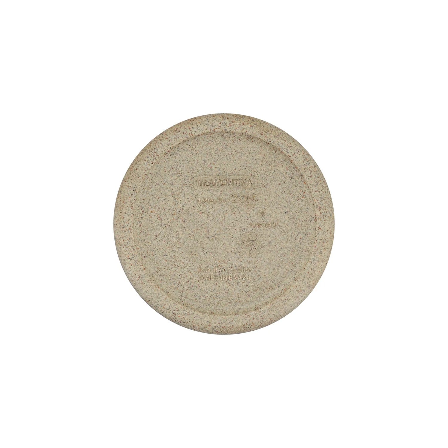 Maceta Tramontina Lótus en Polietileno Granito Arena 8,5 cm - imagen 4
