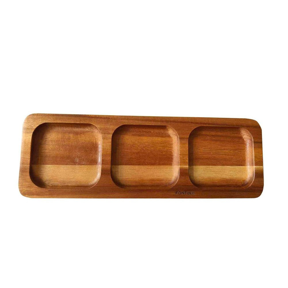 Bandeja Aperitivo de Madera 30x10