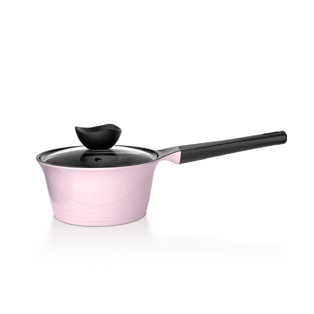 Batería Cocina Aluminio Fundido 7 piezas Fortis Pink