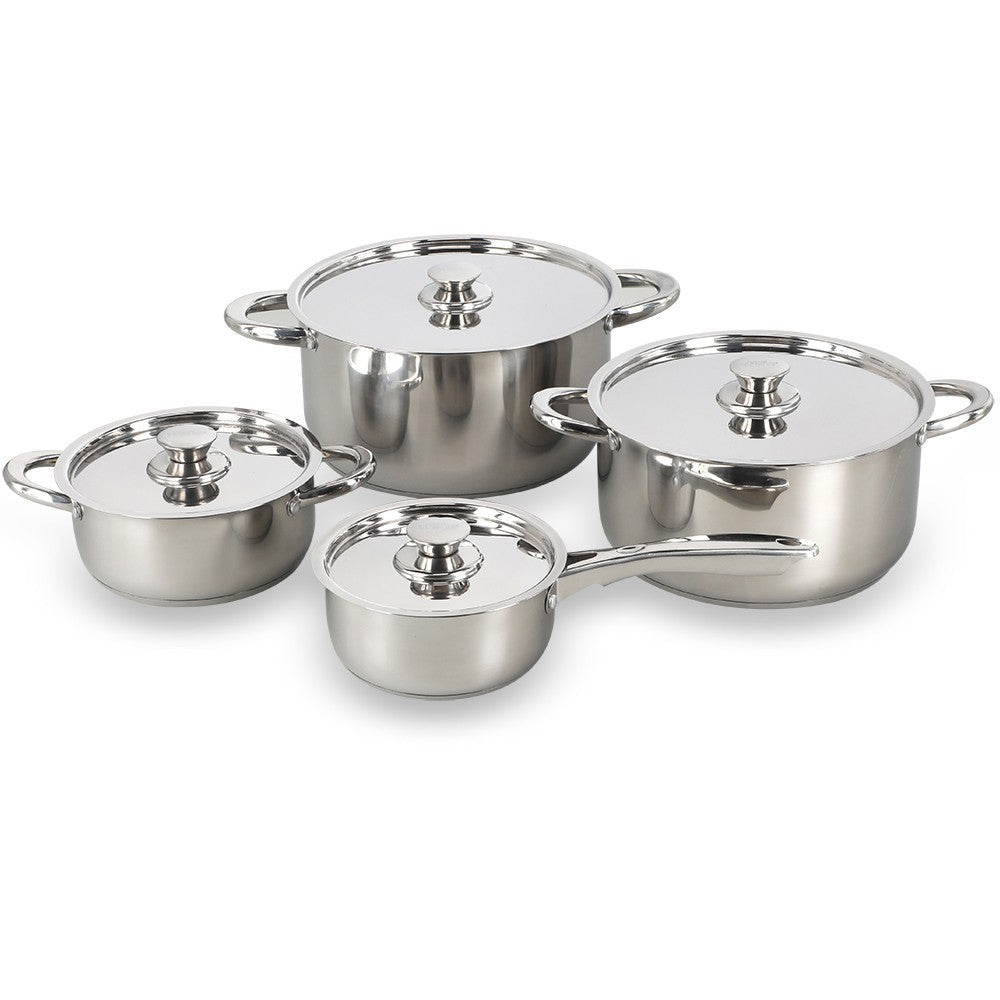 Batería De Cocina 8Pzs Acero Inoxidable Modelo 460 Wens