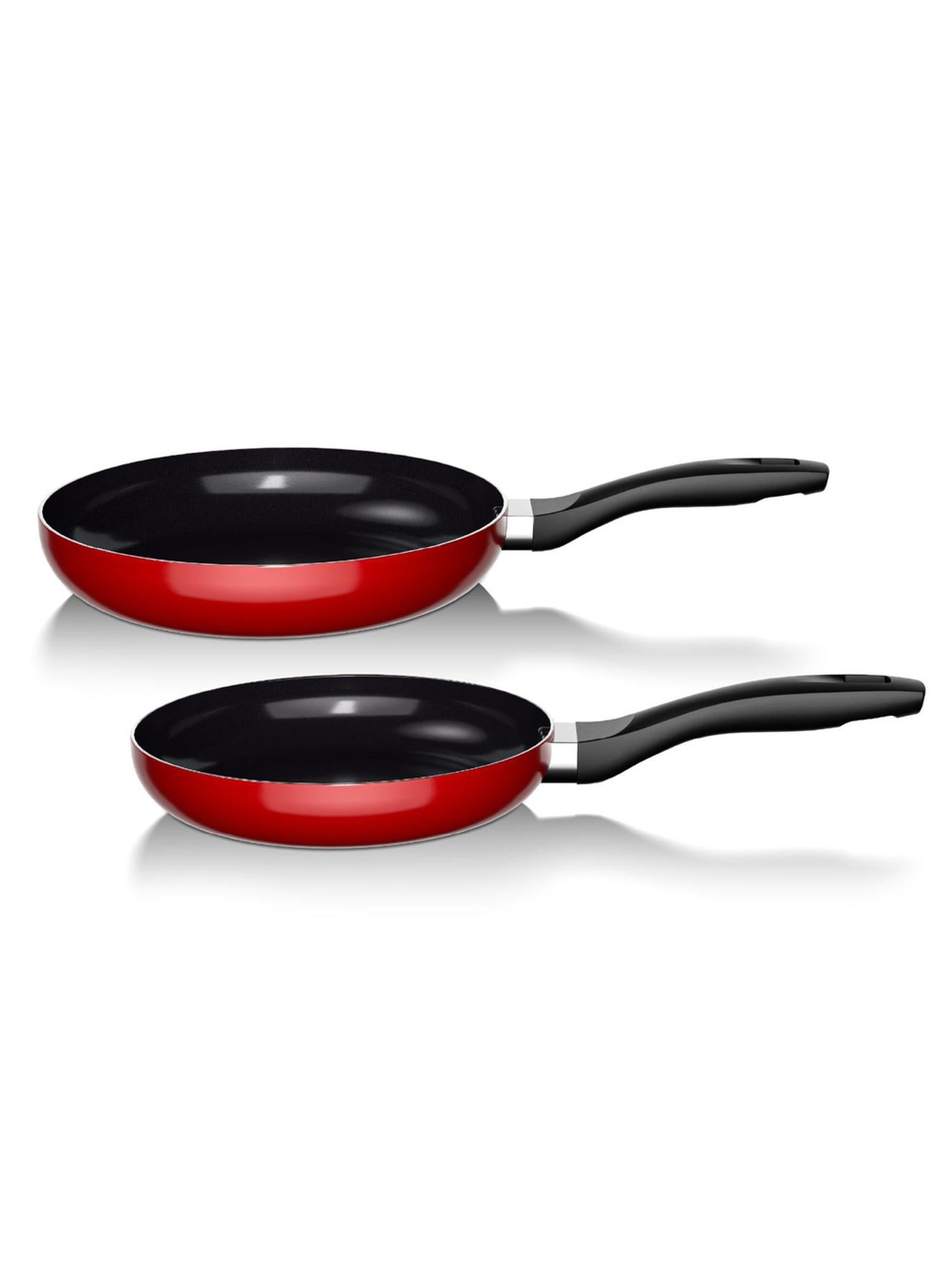Batería de Cocina 15Pzas Aluminio Antiadherente Rojo Wolf