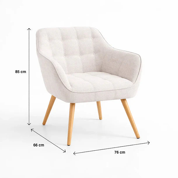Butaca Decorativa Velvet Chic
