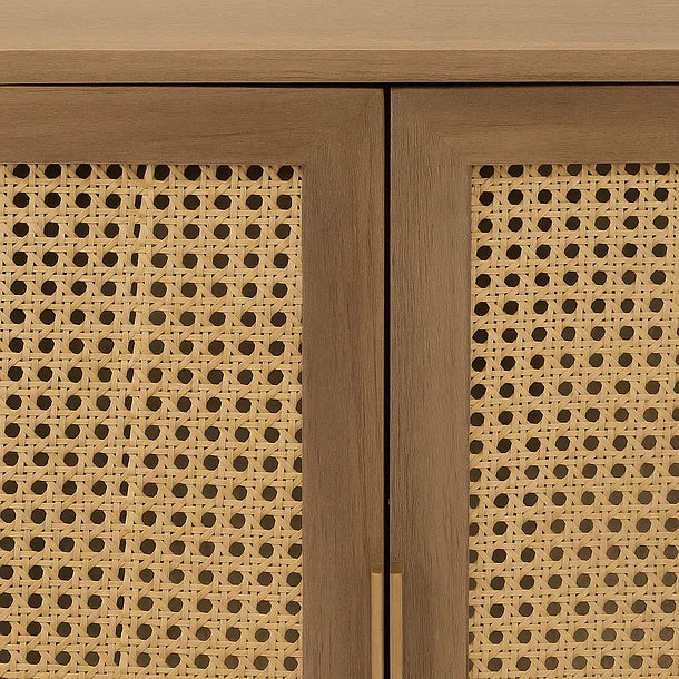 Cómoda Siena Rattan - Natural