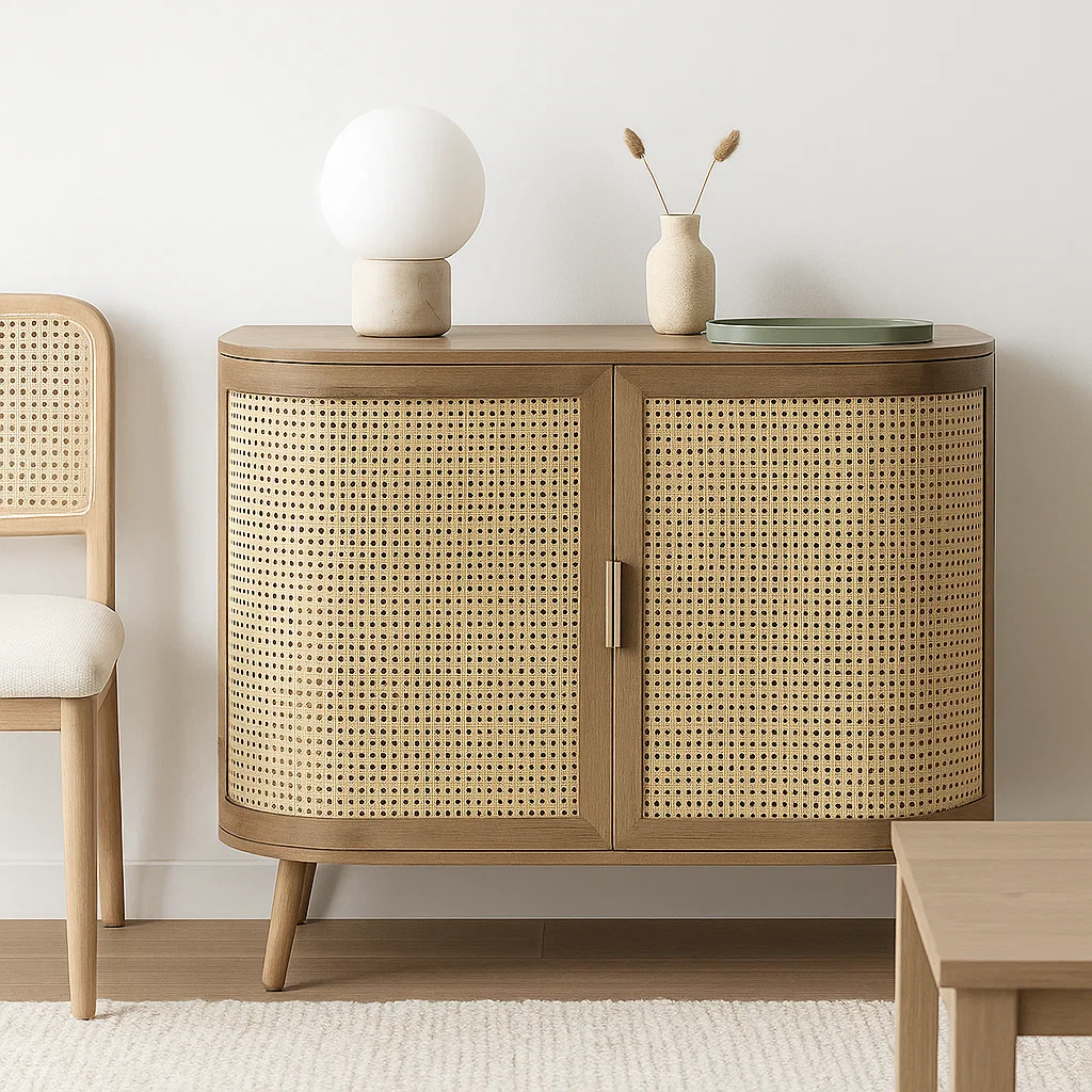 Cómoda Siena Rattan - Natural