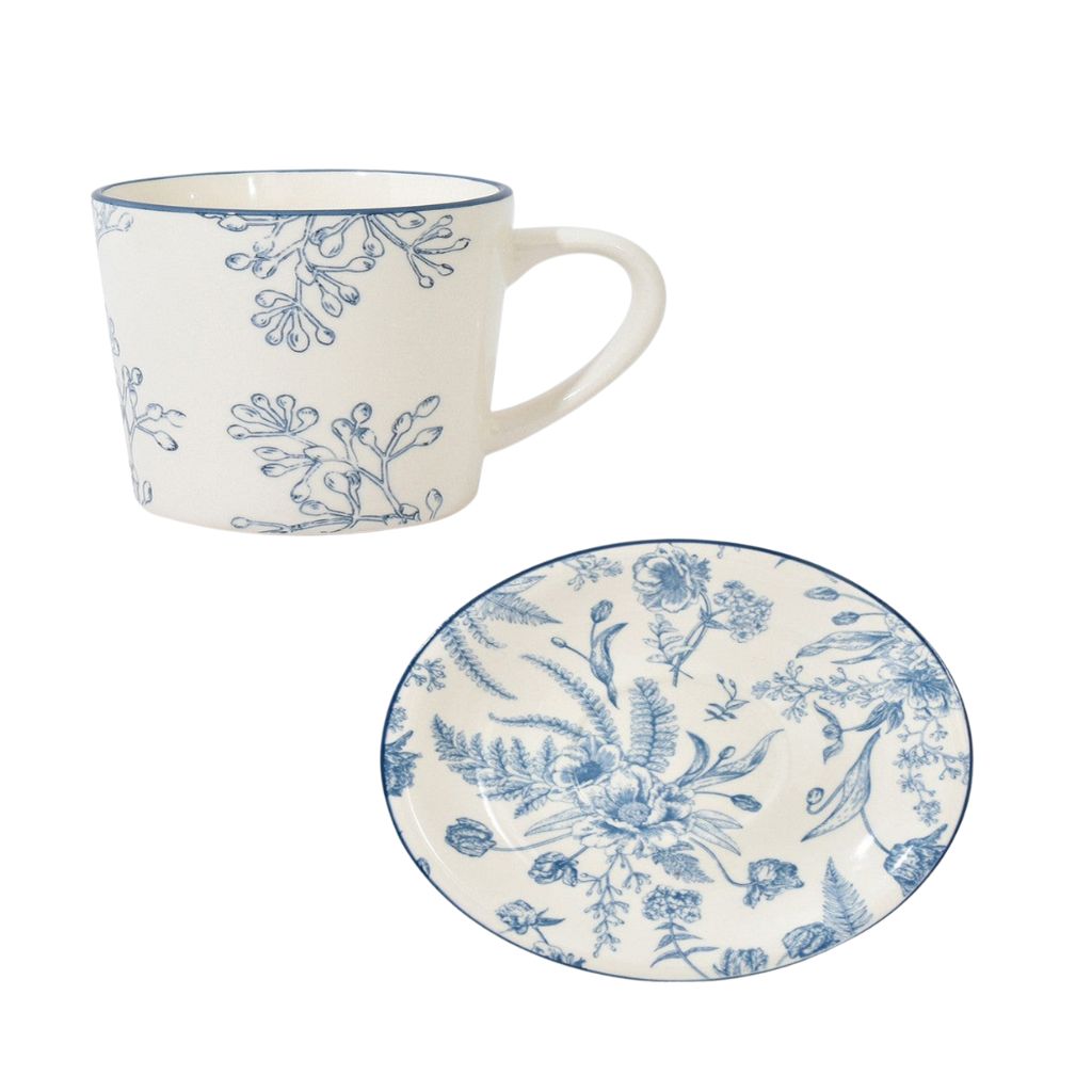 Juego de Tazón y platillo para 6 personas Eleanor