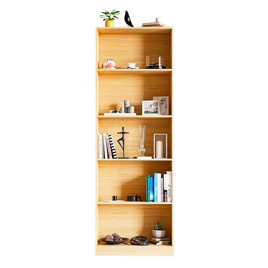 Librero Reka de 5 espacios alto - Madera