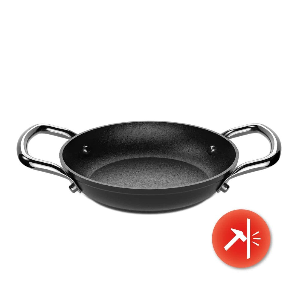 Set Sartenes y Paila Aluminio Forjado Black 28 cm, 24 cm y 16 cm