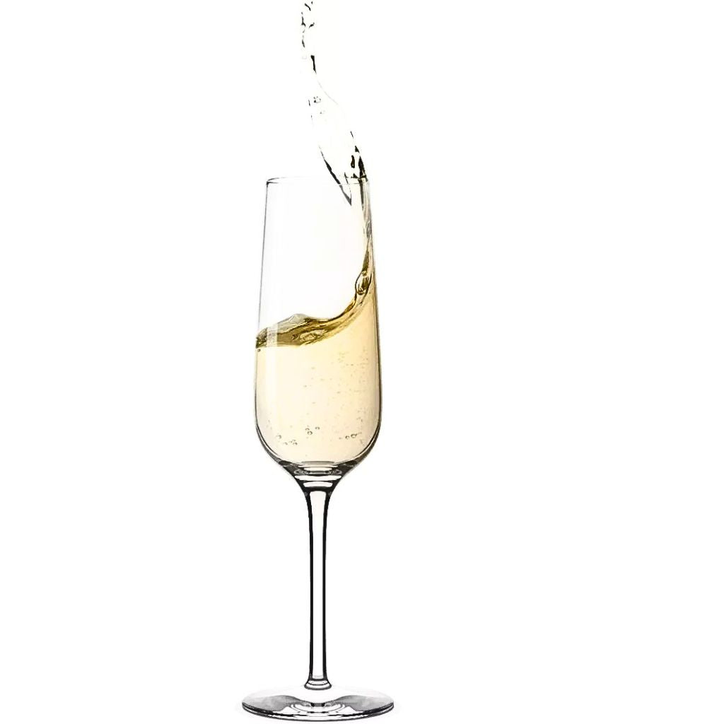 Set Brindis Dieciochero Bekaa con Copas de Vino 650 ml y Espumante 214 ml