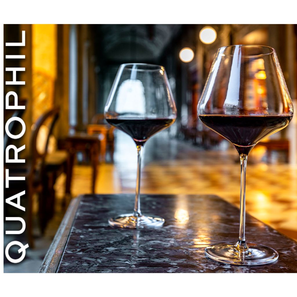 Set 6 Copas Burgundy 710 ml Quatrophil Stölzle Lausitz